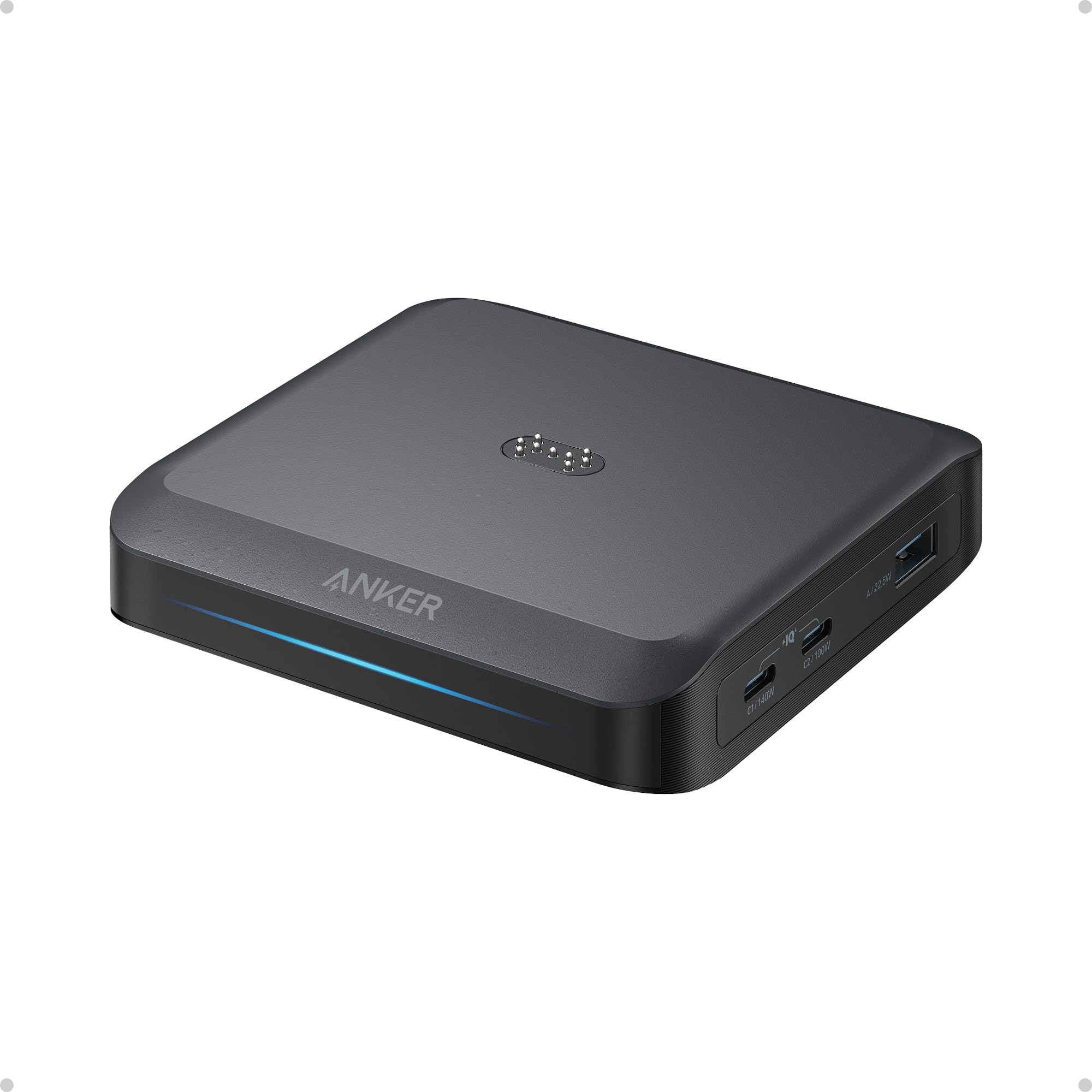 Anker Charging Base, 150W Max Fast Charging for 4 Devices, Works
